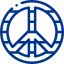 ikona przedstawiająca symbol pacyfizmu