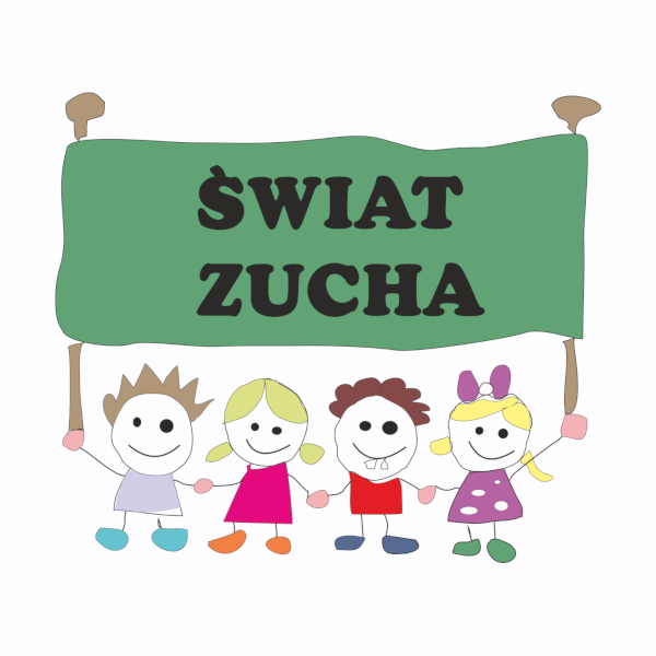 grafika przedstawia logo przedszkola Świat Zucha